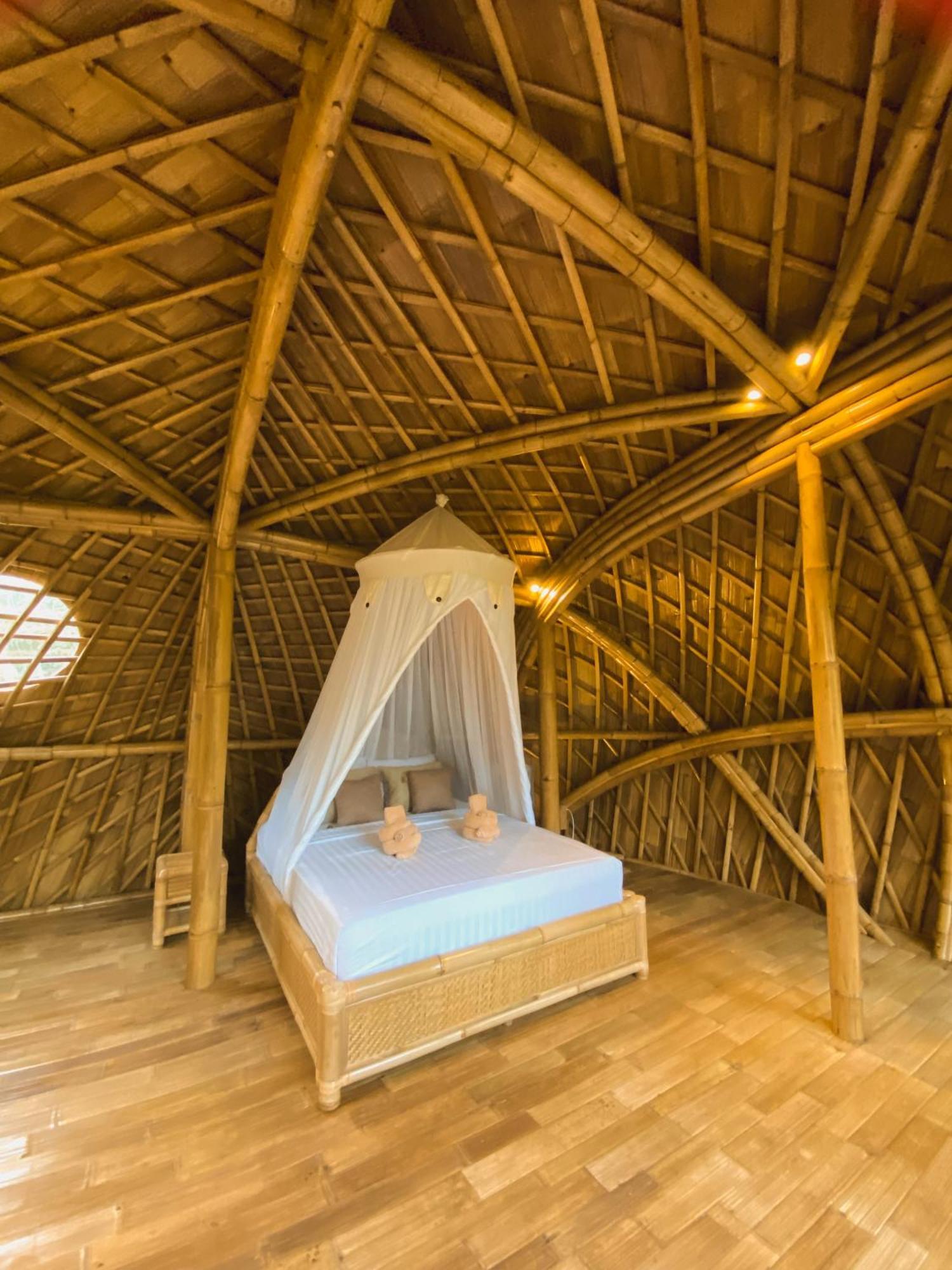 Villa Alamvaya Bali Bamboo House Sidemen  Esterno foto