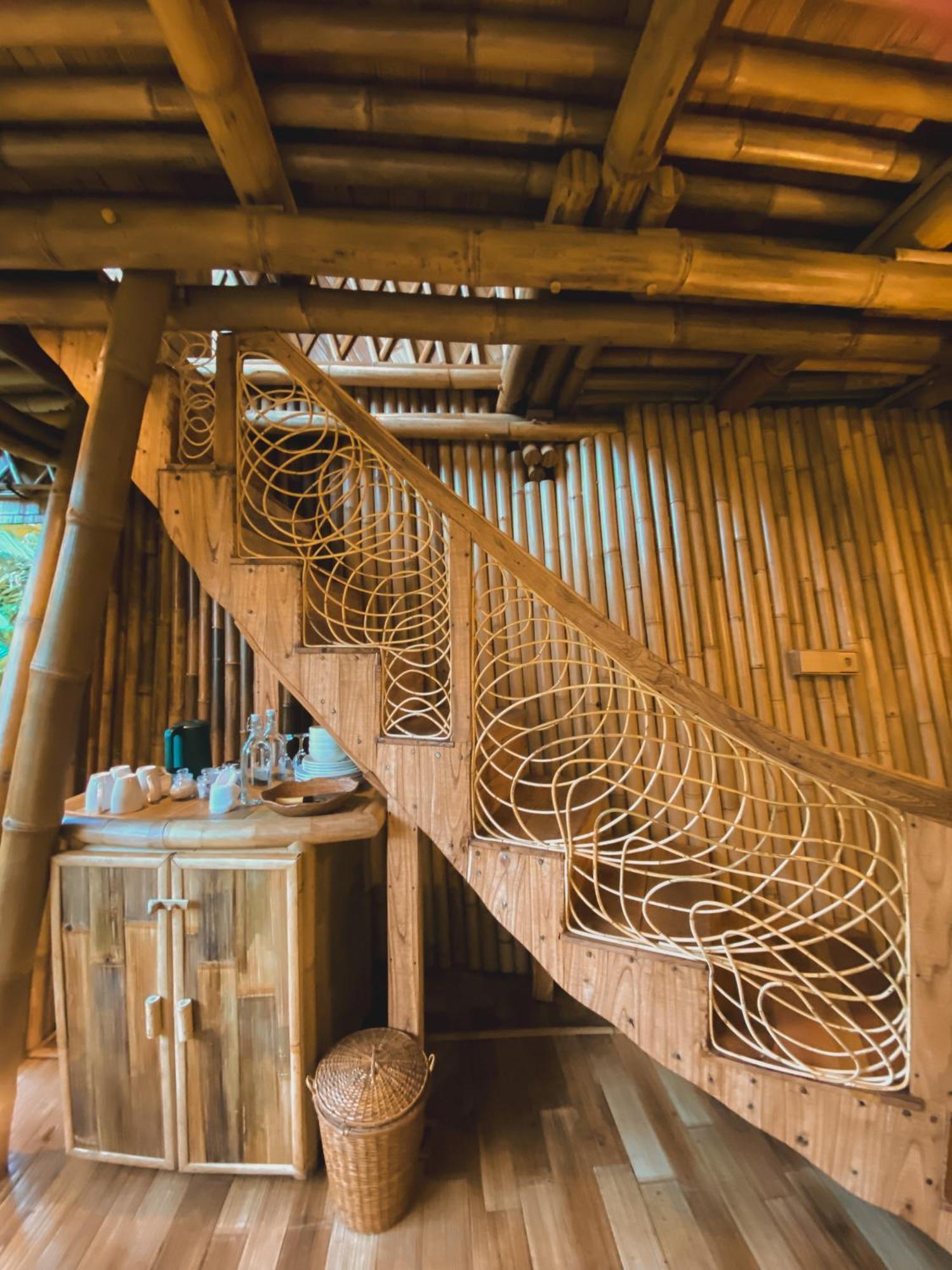 Villa Alamvaya Bali Bamboo House Sidemen  Esterno foto
