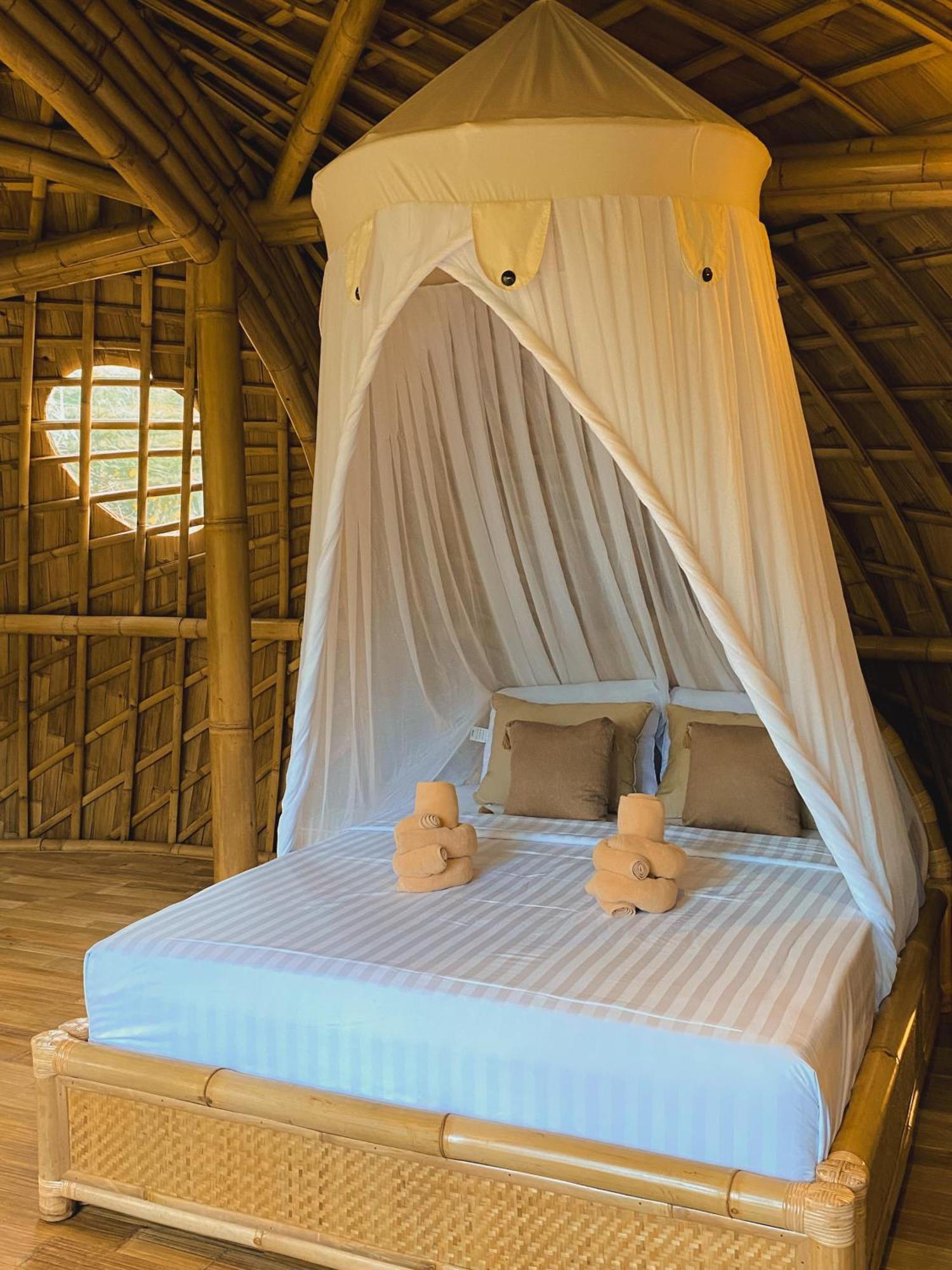 Villa Alamvaya Bali Bamboo House Sidemen  Esterno foto