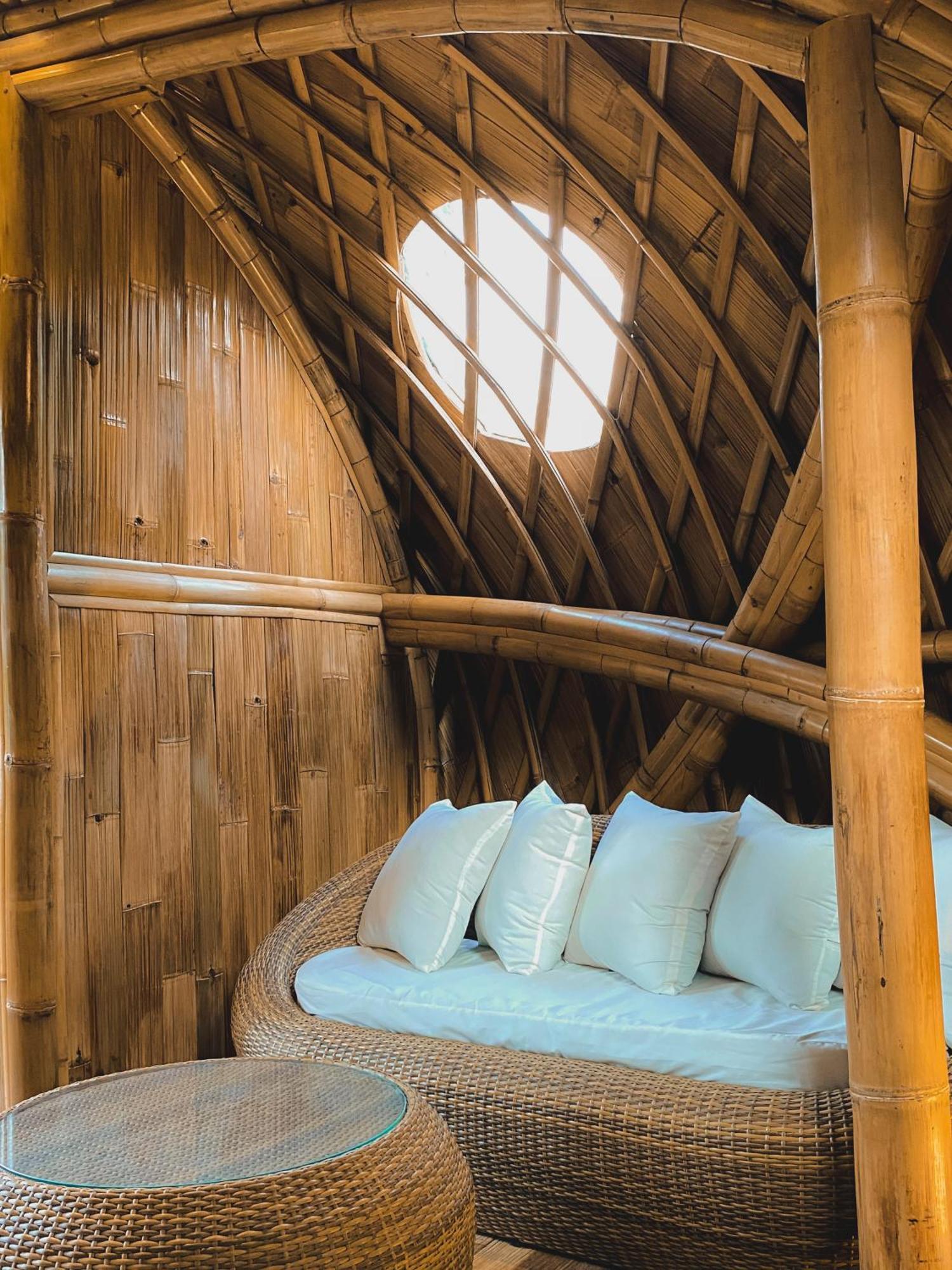 Villa Alamvaya Bali Bamboo House Sidemen  Esterno foto