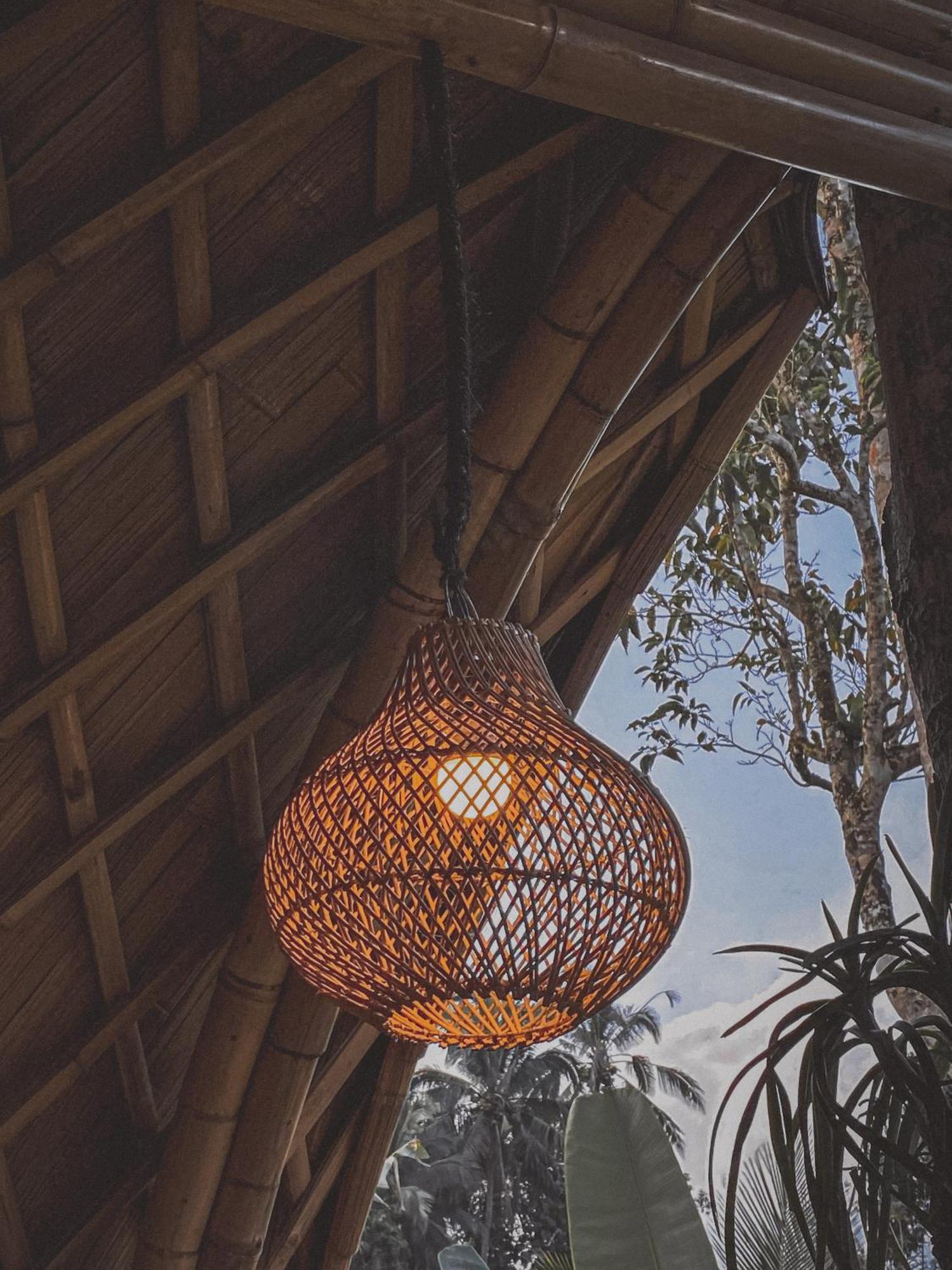 Villa Alamvaya Bali Bamboo House Sidemen  Esterno foto