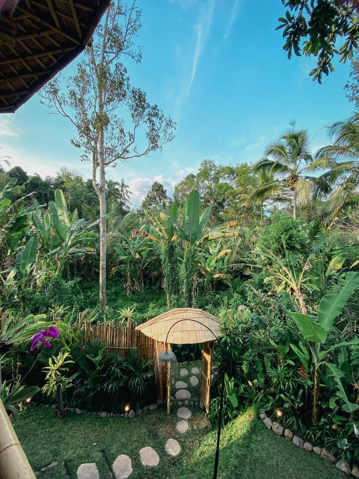 Villa Alamvaya Bali Bamboo House Sidemen  Esterno foto