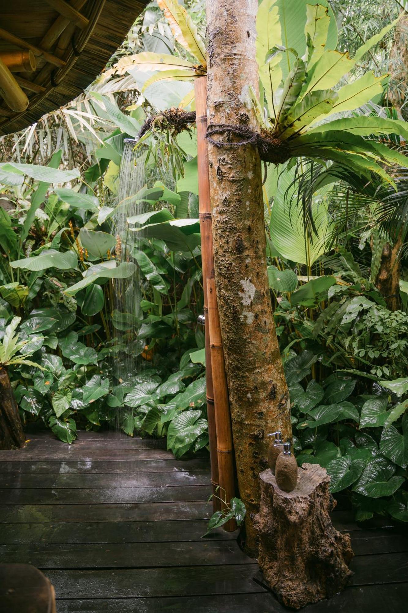 Villa Alamvaya Bali Bamboo House Sidemen  Esterno foto