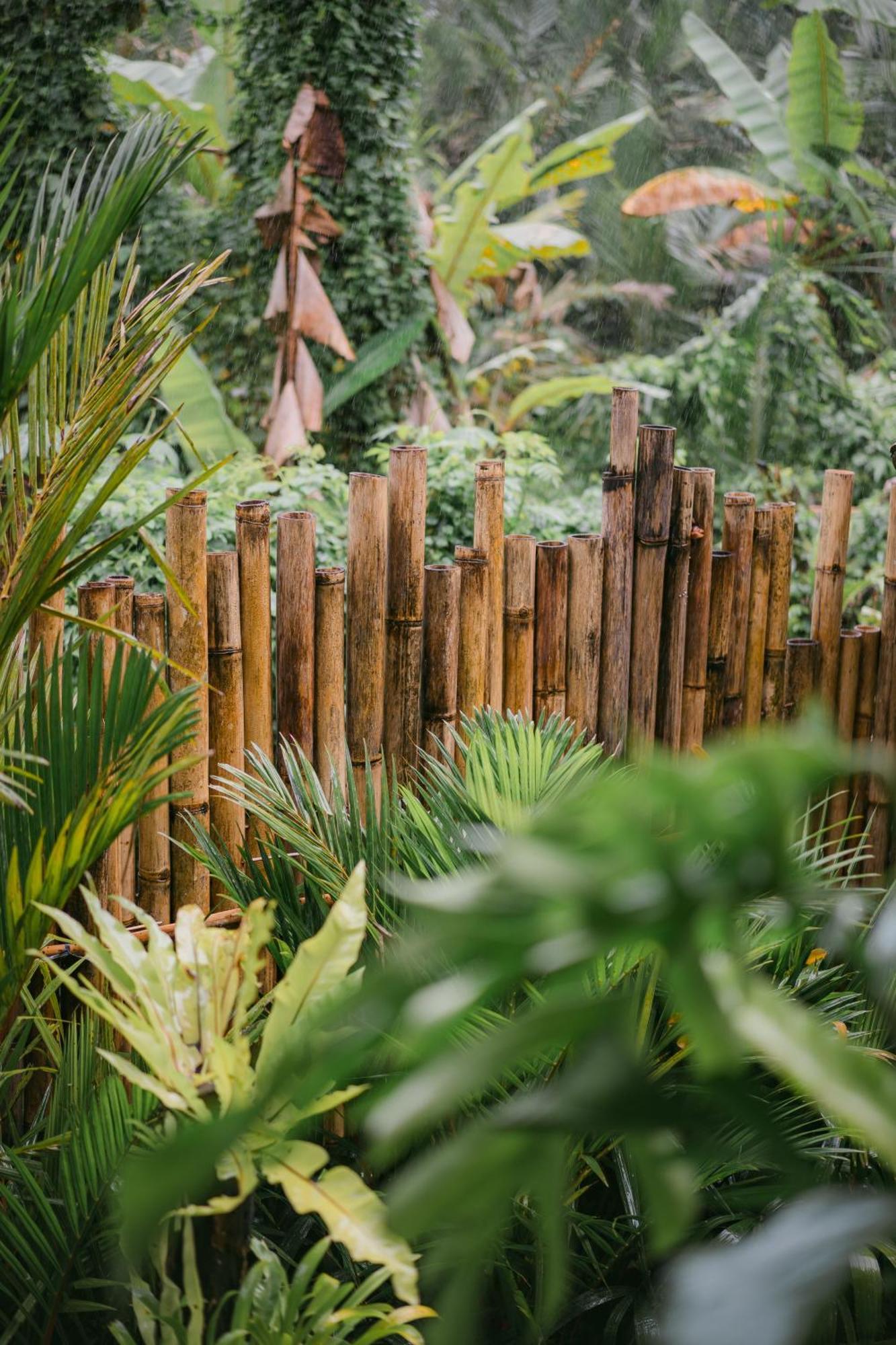 Villa Alamvaya Bali Bamboo House Sidemen  Esterno foto